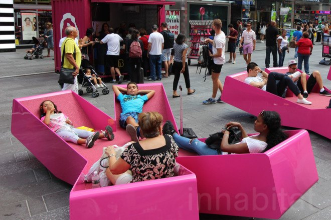 XXX Times Square with Love, times square, times square x chairs, times square art, art nyc, Juergen Mayer H., Juergen Mayer, public art nyc