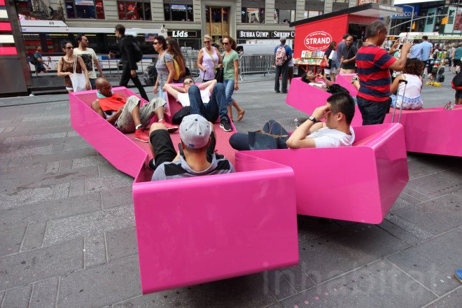 XXX Times Square with Love, times square, times square x chairs, times square art, art nyc, Juergen Mayer H., Juergen Mayer, public art nyc