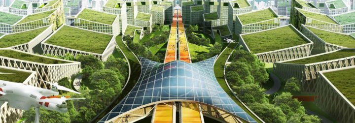 G107 Bao’an by Avoid Obvious and Tetra Architects & Partners, G107 Shenzhen redesign, Bao’an conceptual design, utopian Chinese city design, sustainable Shenzhen