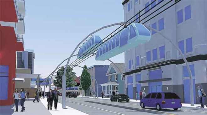 caterpillar train, cTrain, mini elevated cTrain, jacob innovations inc, indian railways, Ashwani Kumar Upadhyaya, mass transit, public transportation, urban transportation