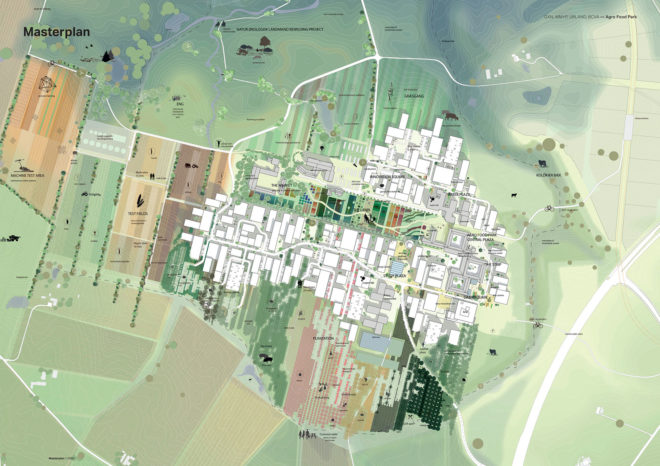 William McDonough + Partners, GXN, 3XN Architects, BCVA, Urland, AFP, Agro Food Park, Aarhus, Denmark, Silicon Valley of Agriculture, AFP, The Danish Agriculture & Food Council, Agro urban ecosystem design, food and agriculture hub Denmakr,