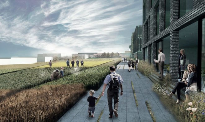 Bill mcdonough, urban farming, agriculture, cradle to cradle, agro-urbanism, design, Danish design, urban agriculture, Aarhus, Denmark, agro food park, food production,