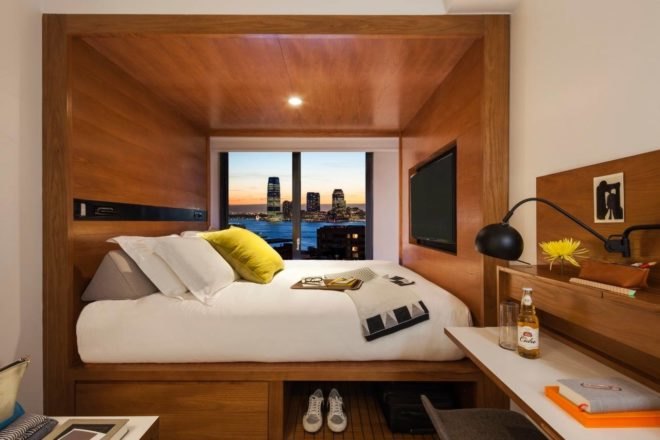 Arlo Hotels, micro hotels, capsule hotels, Arlo Micro Hotel, Quadrum Global, Hudson Square hotels, Hudson Square micro hotel, hotel design, micro hotels nyc, nyc hotels, nyc capsule hotel