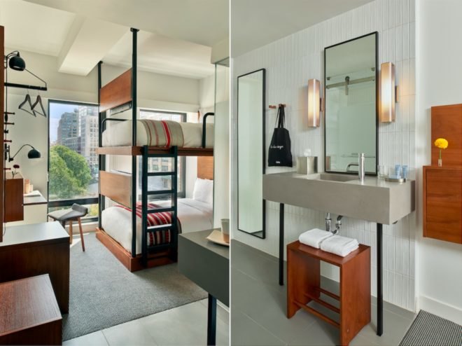 Arlo Hotels, micro hotels, capsule hotels, Arlo Micro Hotel, Quadrum Global, Hudson Square hotels, Hudson Square micro hotel, hotel design, micro hotels nyc, nyc hotels, nyc capsule hotel