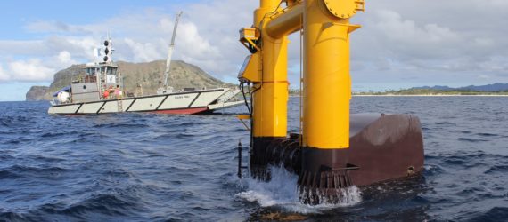 hawaii, oahu, Kaneohe Bay, u.s. navy, navy Wave Energy Test Site, Northwest Energy Innovations, azura, wave energy, wave energy generator, tidal energy