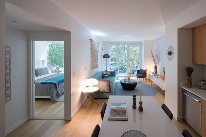 bjarke ingels group, bjarke ingels, big, via 57 west, via courtscraper, manhattan, courtyard garden, green space, luxury apartments, apartments, apartment living, view of hudson river, manhattan skyline