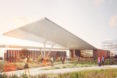 Buddy Holly Hall of Performing Arts by Diamond Schmitt Architects, Texas landscape inspired architecture, Lubbock architecture, Buddy Holly architecture, concert hall in Lubbock