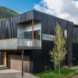 Cache Creek Residence by Carney Logan Burke, house with climbing wall, outdoor climbing wall facade, cost-effective architecture in Jackson Hole, contemporary architecture Jackson Hole