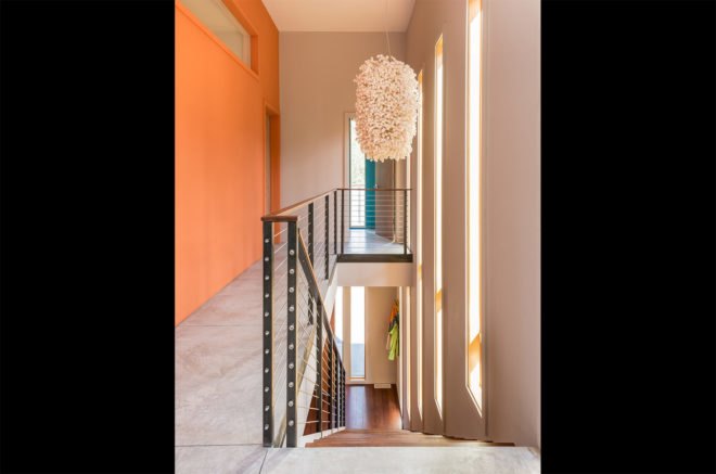 Cache Creek Residence by Carney Logan Burke, house with climbing wall, outdoor climbing wall facade, cost-effective architecture in Jackson Hole, contemporary architecture Jackson Hole