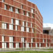 Madrid Carlos III University, Carmen Martín Gaite, LEED Platinum certification, educational building, ceramic panels, ceramic facade, Beldarrain, green architecture, LEED building