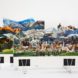 Caterina Rossato, vintage postcards art, paper cutouts, imaginable landscapes, remixing landscapes, Dèja vu, Greetings, Remapping Landscape