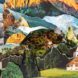 Caterina Rossato, vintage postcards art, paper cutouts, imaginable landscapes, remixing landscapes, Dèja vu, Greetings, Remapping Landscape