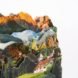 Caterina Rossato, vintage postcards art, paper cutouts, imaginable landscapes, remixing landscapes, Dèja vu, Greetings, Remapping Landscape