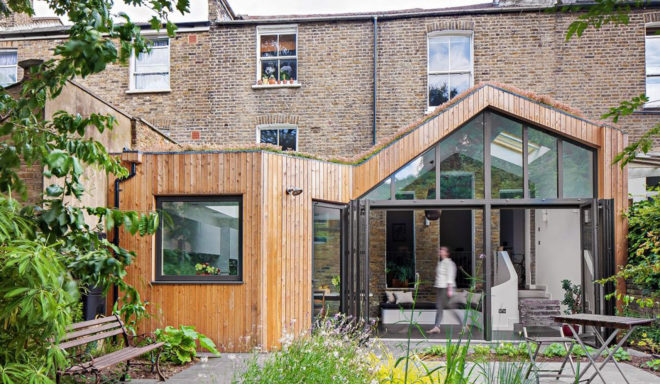 Clapton House, Scenario Architecture, green renovation, Victorian villa, timber cladding, green extension, green architecture, natural light, conservatory