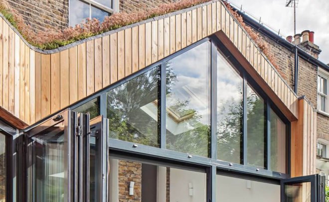 Clapton House, Scenario Architecture, green renovation, Victorian villa, timber cladding, green extension, green architecture, natural light, conservatory