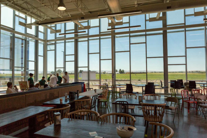 clif bar, idaho, biophilic design, sustainable design, manufacturing facility, native plants, onsite water pre-treatment