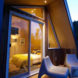 The Little Cabin Company, The Cobby tiny cabin, tiny house, glamping, tiny house, tiny spaces, sustainably harvested wood, LEDs, green lighting, camping, green architecture