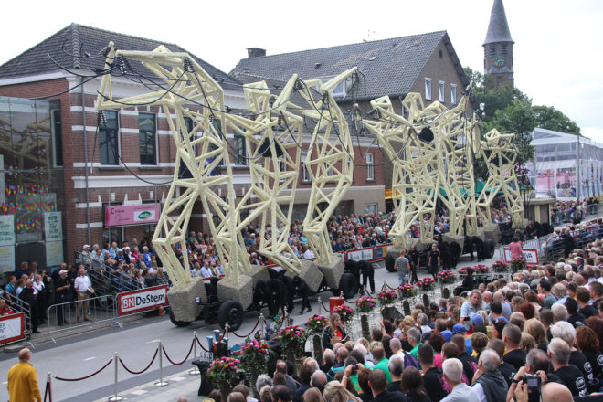 Corso Zundert, Zundert, Netherlands, the Netherlands, 2016 Corso Zundert, flower, flowers, flower parade, flower floats, dahlia, dahlias, dahlia floats, Power Supply