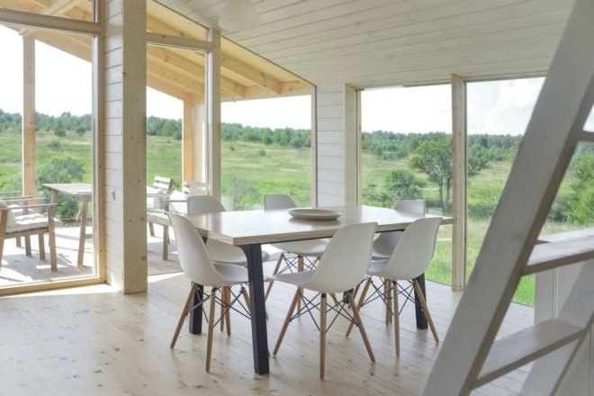 DublDom by BIO Architects, DublDom 2.65-01 model, Eco-Park Yasnopole, Russian modular architecture, Russian prefab homes, DublDom prefab homes, DublDom modular architecture,