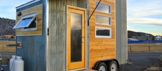 Durango Tiny House, Durango, Colorado, architecture, tiny homes, minimalist homes, tiny transportable homes, reclaimed materials, energy efficiency,