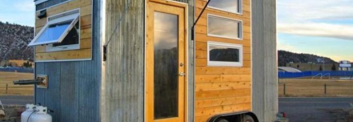 Durango Tiny House, Durango, Colorado, architecture, tiny homes, minimalist homes, tiny transportable homes, reclaimed materials, energy efficiency,