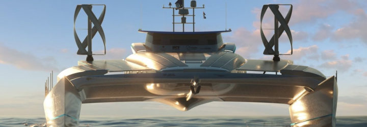 energy observer, Victorien Erussard, Jacques Delafosse, france, solar-powered boat, wind-powered boat, hydrogen-powered boat, electrolysis, self-generated hydrogen fuel, boat trip around the world, sail around the world, marine circumnavigation