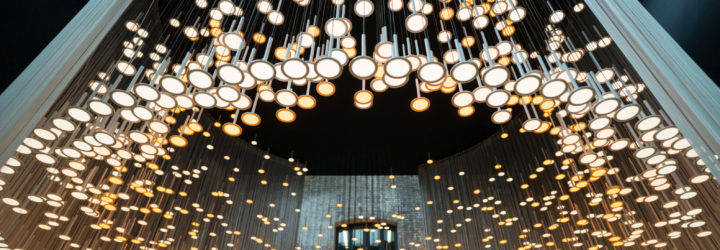 blackbody, fire ring, oled, oled lighting, light fixture, london design 2016, designjunction, london design festival, light installation