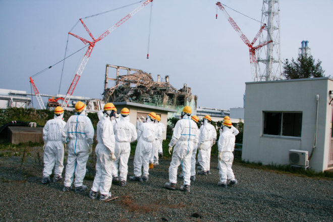 Fukushima Daiichi Nuclear Power Station, Fukushima Daiichi, Fukushima, nuclear power, nuclear power station, Japan, Japan nuclear power, Land-Side Impermeable Wall, ice wall, Fukushima ice wall, Tepco