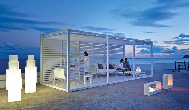GANDIABLASCO, outdoor furniture, waterproof, outdoor furniture, José A. Gandia-Blasco, aluminium, tipi, green furniture, polyurethane foam, green design