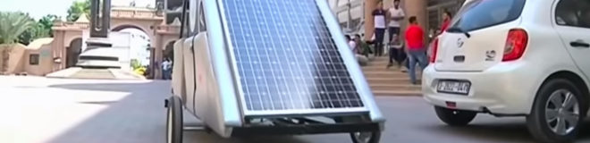 Gaza, Gaza Strip, Palestine, Al Azhar University Gaza, mechatronics engineering, engineering, engineers, solar power, solar energy, renewable energy, energy, fuel, fuel crisis, electricity crisis, solar car, solar-powered car, solar power car, electricity, electricity shortage, fuel shortage