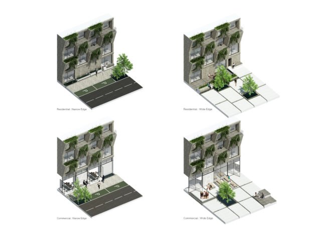 Hanging Gardens Tower by Studio LOKAL, residential tower farmers market, residential tower grow your own vegetables, Hanging Gardens Tower in Copenhagen,