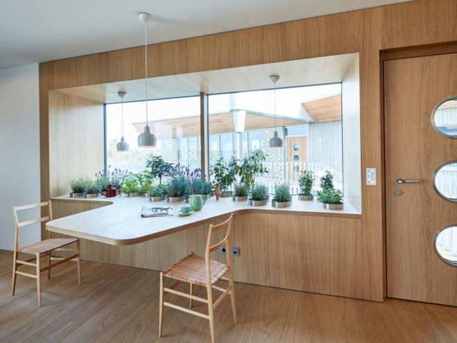 Haussicht, Haussicht by Alfredo Häberli, Alfredo Häberli, Baufritz, sustainable timber, sustainable design, sustainable home, prefab home, prefab house, prefabricated housing, model home, model house, case study home, case study house