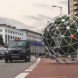 Hortum machina, Hortum machine B, Interactive Architecture Lab, University College London, Buckminster Fuller, geodesic dome, mobile ecosystem, autonomous garden, garden, botanical, London, robotics, electrodes,