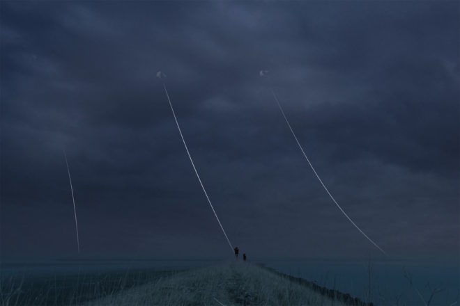 Icoon Afsluitdijk by Studio Roosegaarde, Icoon Afsluitdijk art, Icoon Afsluitdijk light show, Afsluitdijk renovation, Afsluitdijk art project