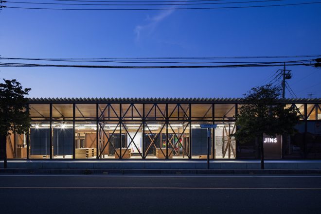 JINS Ageo, JINS Ageo renovation, JINS Ageo by Schemata Architects, Schemata Architects renovation, Ageo eyewear shop