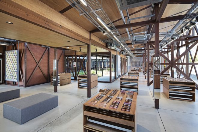 JINS Ageo, JINS Ageo renovation, JINS Ageo by Schemata Architects, Schemata Architects renovation, Ageo eyewear shop