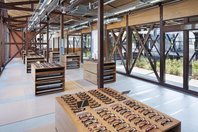 JINS Ageo, JINS Ageo renovation, JINS Ageo by Schemata Architects, Schemata Architects renovation, Ageo eyewear shop