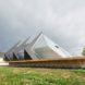 KAPKAR/ SF – P7S, temporary pavilion, corrugated steel, plywood, The Netherlands, Frank Havermans, green architecture, temporary structure