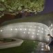 Kaplan Family Pavilion, City of Hope, research and treatment center, outdoor garden, LEED Platinum certification, pavilion, Belzberg Architects, medical center, green architecture, LEDs, LED lighting, concrete walls, drought-tolerant plant species