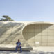 Kaplan Family Pavilion, City of Hope, research and treatment center, outdoor garden, LEED Platinum certification, pavilion, Belzberg Architects, medical center, green architecture, LEDs, LED lighting, concrete walls, drought-tolerant plant species