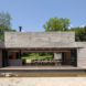 Korean Dandelion Farm, Archihood WXY, dandelions, South Korea, concrete, green retreat, courtyard, green architecture
