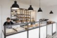 Margot Craft Bakery by Lucy Tauber, Margot Craft Bakery in London, adaptive reuse bakery, post office turned into bakery, adaptive reuse post office,