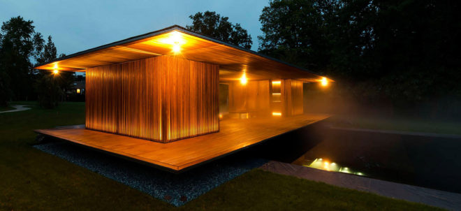GM Architectes Associés, meditation pavilion near Geneva, Architizer A+Award winners, Meditation Pavilion and Garden in Waal