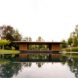 GM Architectes Associés, meditation pavilion, Geneva, Architizer, Meditation Pavilion and Garden, green architecture, ash wood, natural light, Switzerland, skylights