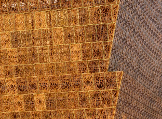 african american museum, architect’s newspaper, Darren Bradley, museum design, National Museum of African American History and Culture, NMAAHC, Yoruban art