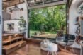 New Frontier Tiny Homes, charred cedar, Alpha Tiny House David Latimer, Zac Thomas, and Eddie Latimer, home on wheels, tiny house, vintage interiors,