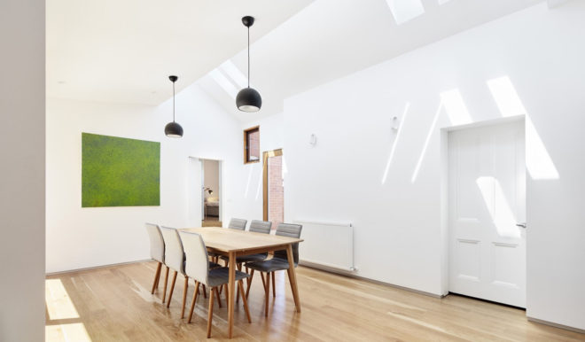 Parkville Residence, green renovation, Melbourne, Steffen Welsch Architects, green addition, green architecture, skylights, natural light, thermal performance