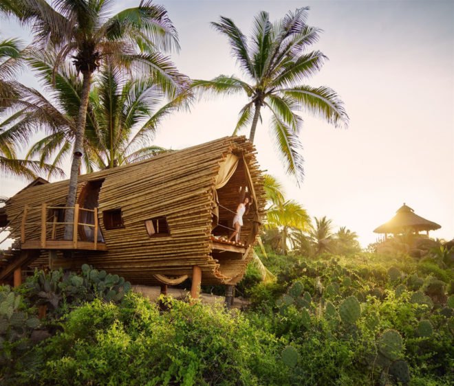 Playa Viva, Playa Viva treehouse, Deture Culsign, Deture Culsign treehouse, sustainable resort, resort, Mexico, Mexico sustainable resort, Mexico resort, eco resort, bamboo, bamboo treehouse, local wood, treehouse