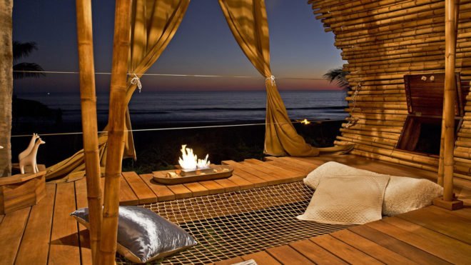 Playa Viva, Playa Viva treehouse, Deture Culsign, Deture Culsign treehouse, sustainable resort, resort, Mexico, Mexico sustainable resort, Mexico resort, eco resort, bamboo, bamboo treehouse, local wood, treehouse, hammock, built-in hammock