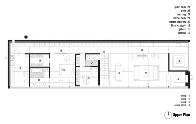 Prairie House, zinc cladding, galvanized zinc, Wisconsin, Wendell Burnette Architects, rooftop observatory, astronomer, green architecture, natural light, sheltered terrace